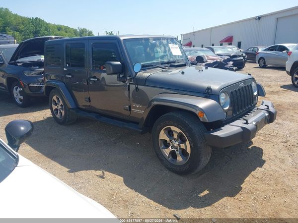 2017 JEEP WRANGLER UNLIMITED SAHARA 4X4