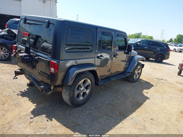 2017 JEEP WRANGLER UNLIMITED SAHARA 4X4