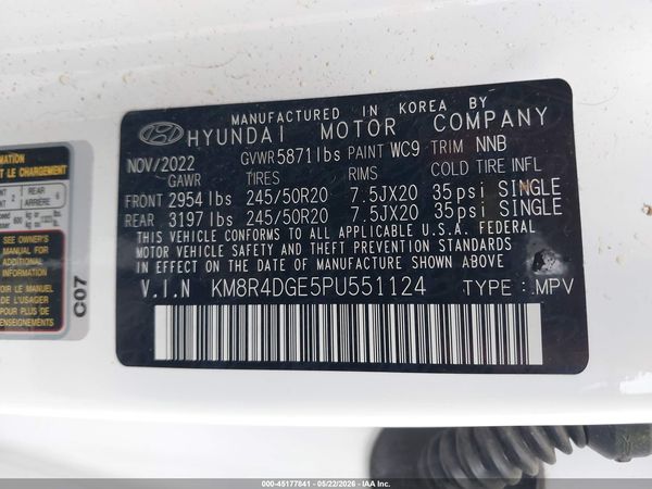 2023 HYUNDAI PALISADE SEL