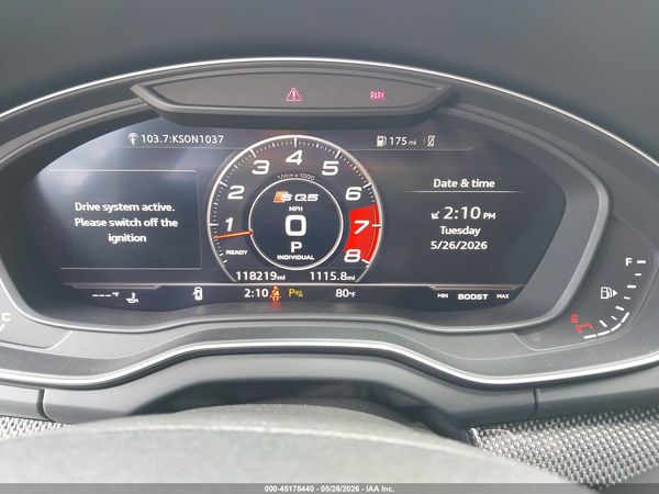 2018 AUDI SQ5 3.0T PREMIUM PLUS
