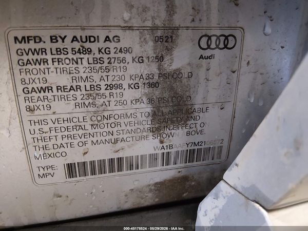2021 AUDI Q5