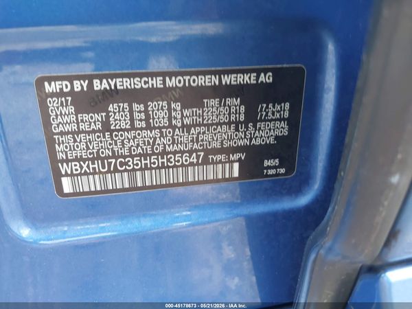 2017 BMW X1 SDRIVE28I