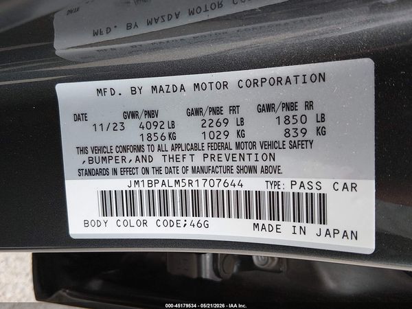 2024 MAZDA MAZDA3 2.5 S PREFERRED