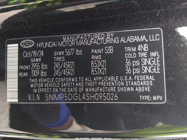 2025 HYUNDAI SANTA FE CALLIGRAPHY