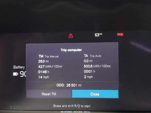 2022 VOLVO XC40 RECHARGE PURE ELECTRIC P8 TWIN ULTIMATE