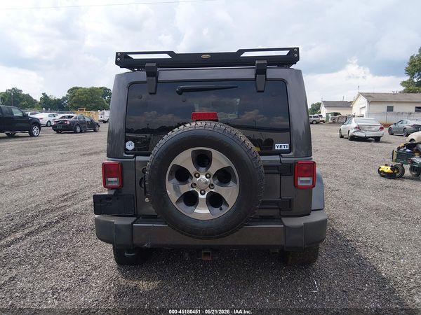 2017 JEEP WRANGLER UNLIMITED SAHARA 4X4