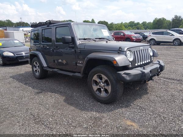 2017 JEEP WRANGLER UNLIMITED SAHARA 4X4