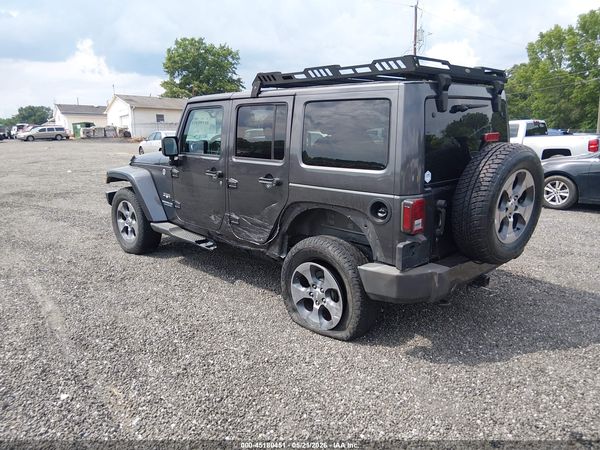 2017 JEEP WRANGLER UNLIMITED SAHARA 4X4