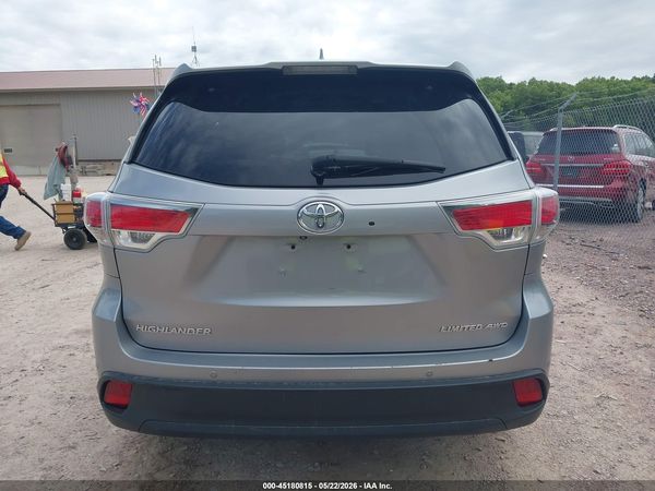 2016 TOYOTA HIGHLANDER LIMITED V6