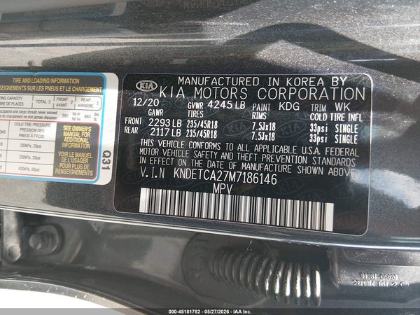2021 KIA SELTOS SX TURBO