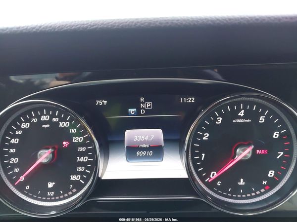 2017 MERCEDES-BENZ E 300 4MATIC