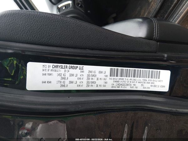 2014 DODGE DURANGO SXT