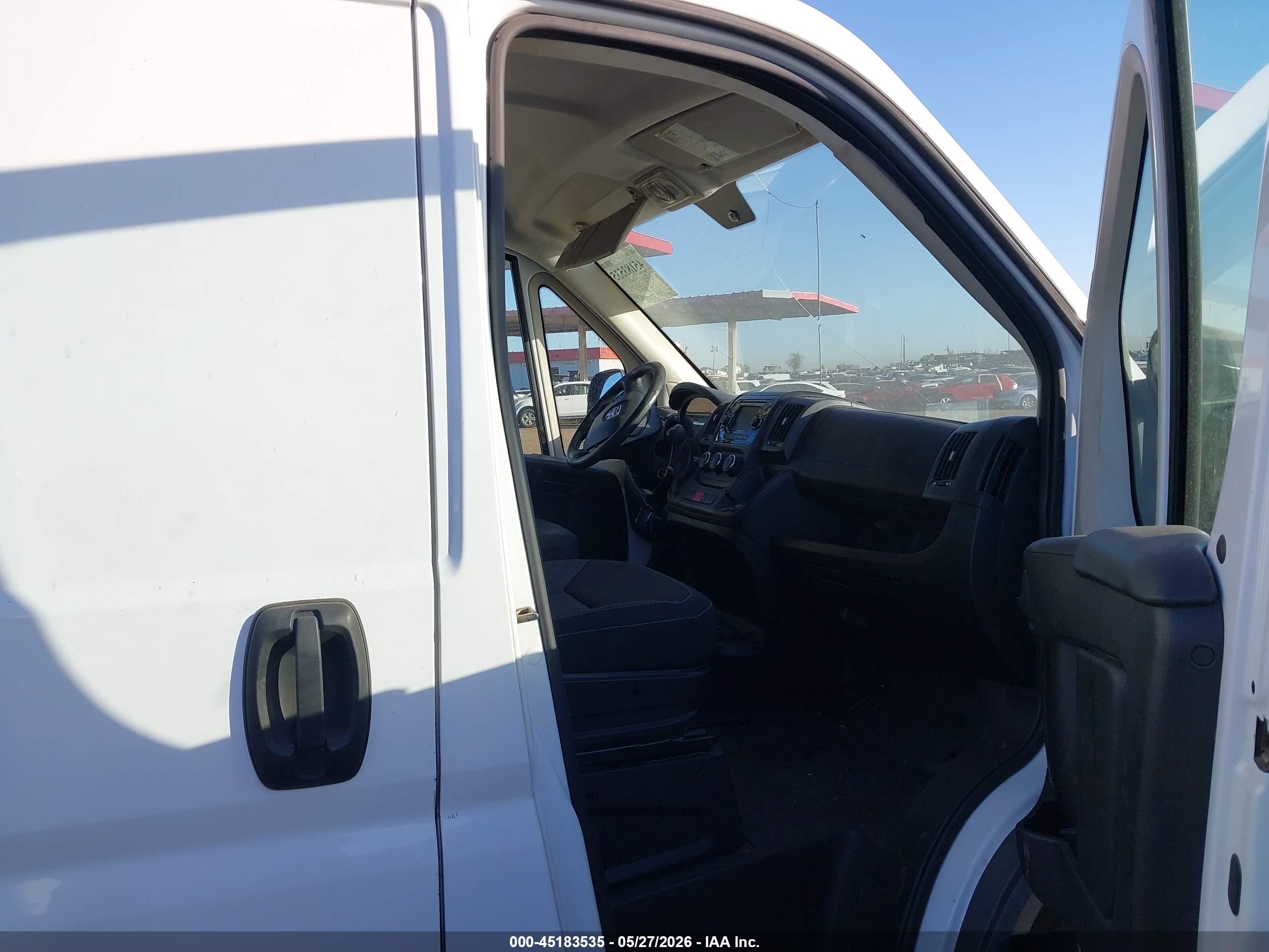 2017 RAM PROMASTER 1500 LOW ROOF 136 WB