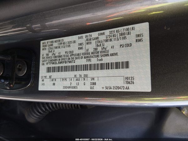 2024 FORD F-150 STX