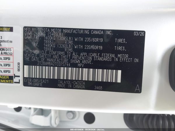 2026 LEXUS RX 350 PREMIUM