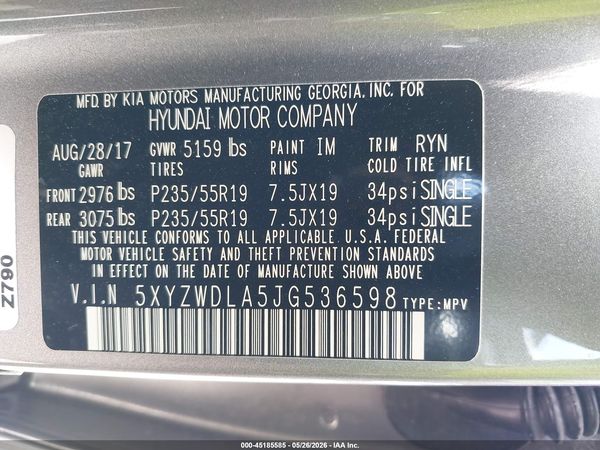 2018 HYUNDAI SANTA FE SPORT 2.0T ULTIMATE