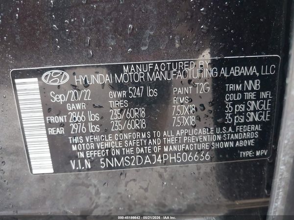 2023 HYUNDAI SANTA FE SEL