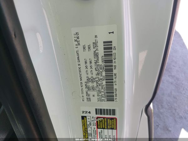 2025 TOYOTA TACOMA SR