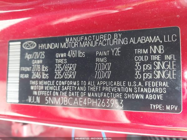 2023 HYUNDAI TUCSON SEL