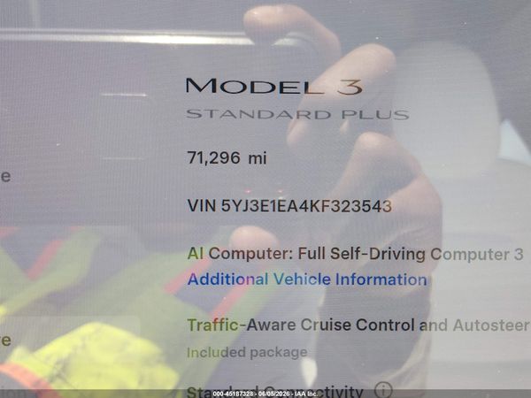2019 TESLA MODEL 3