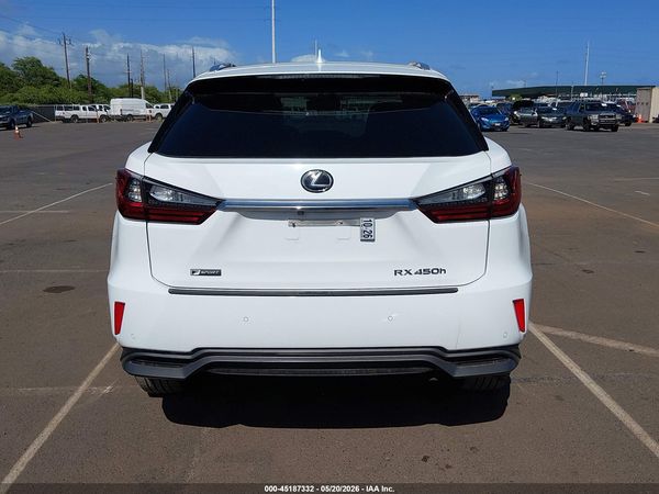 2018 LEXUS RX 450H 450h/450h F Sport