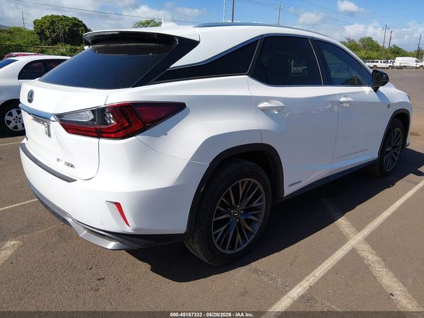 2018 LEXUS RX 450H 450h/450h F Sport