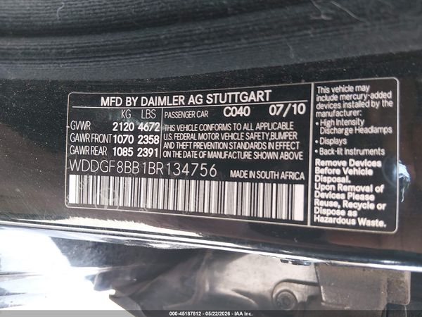 2011 MERCEDES-BENZ C 300 C300 4-MATIC