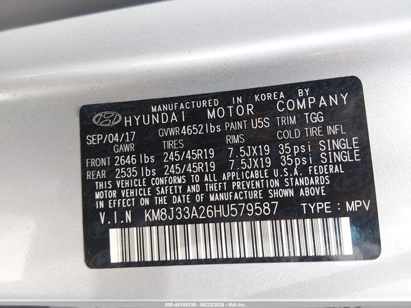 2017 HYUNDAI TUCSON VALUE