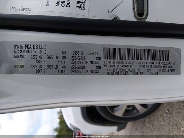 2019 JEEP CHEROKEE LIMITED 4X4