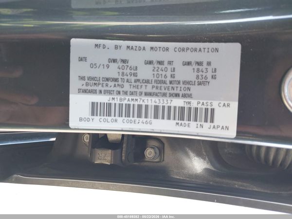 2019 MAZDA MAZDA3 PREFERRED PACKAGE