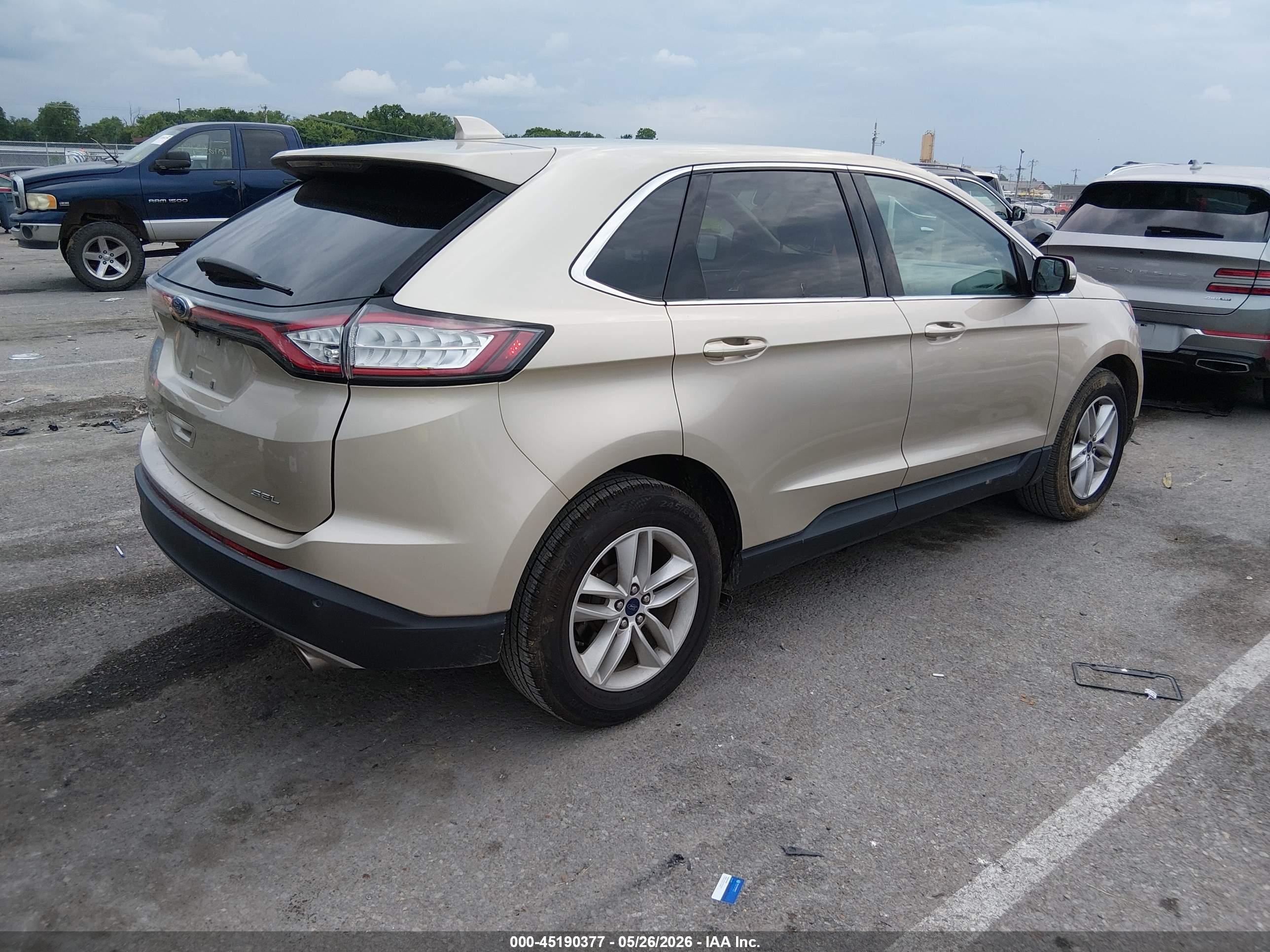 2018 FORD EDGE SEL — I4