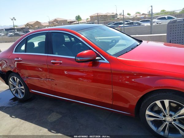 2016 MERCEDES-BENZ C 300 LUXURY 4MATIC