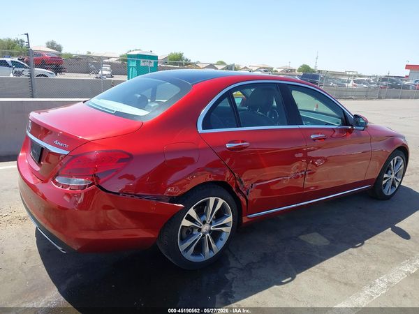 2016 MERCEDES-BENZ C 300 LUXURY 4MATIC