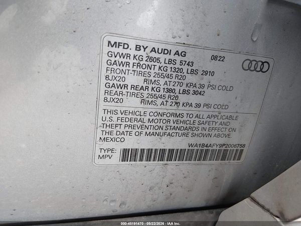 2023 AUDI SQ5