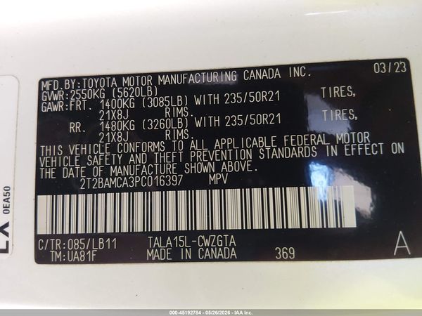 2023 LEXUS RX 350 PREMIUM PLUS
