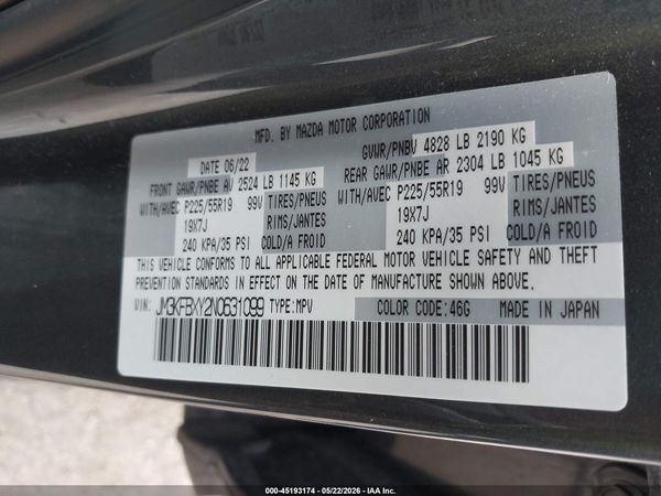 2022 MAZDA CX-5 2.5 TURBO SIGNATURE