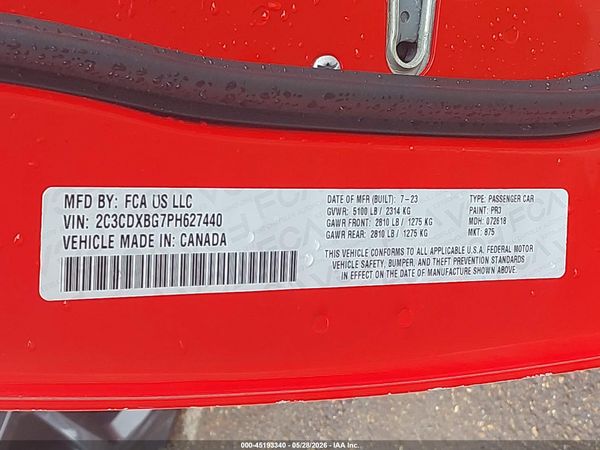 2023 DODGE CHARGER SXT