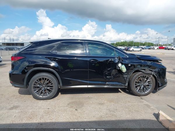 2021 LEXUS RX 350 F SPORT HANDLING