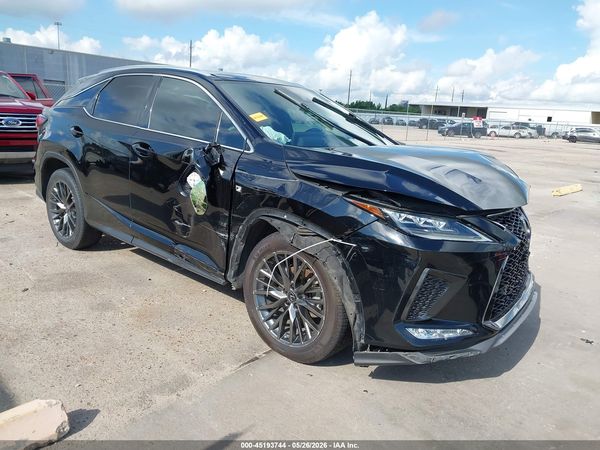 2021 LEXUS RX 350 F SPORT HANDLING
