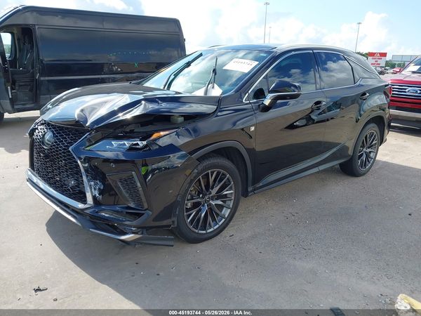 2021 LEXUS RX 350 F SPORT HANDLING