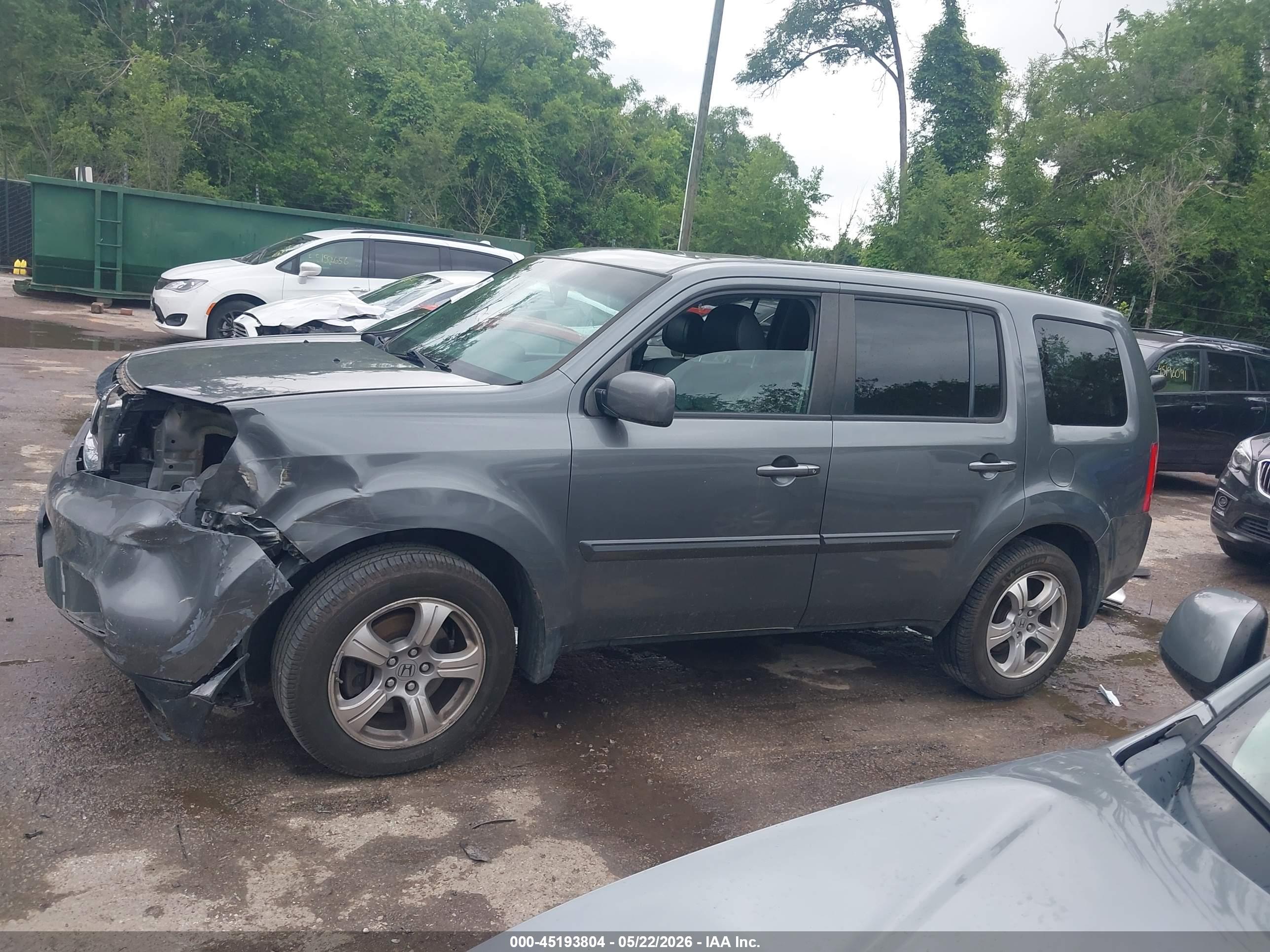 2012 HONDA PILOT EX-L