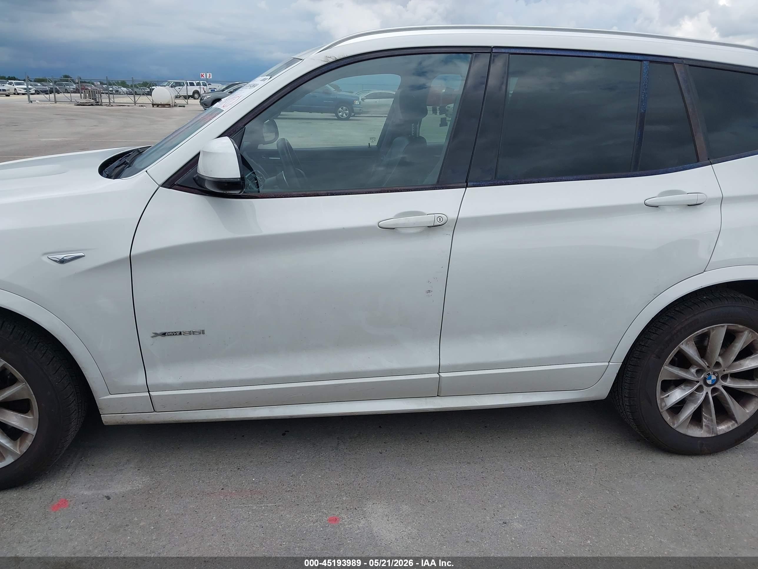 2016 BMW X3 XDRIVE35I