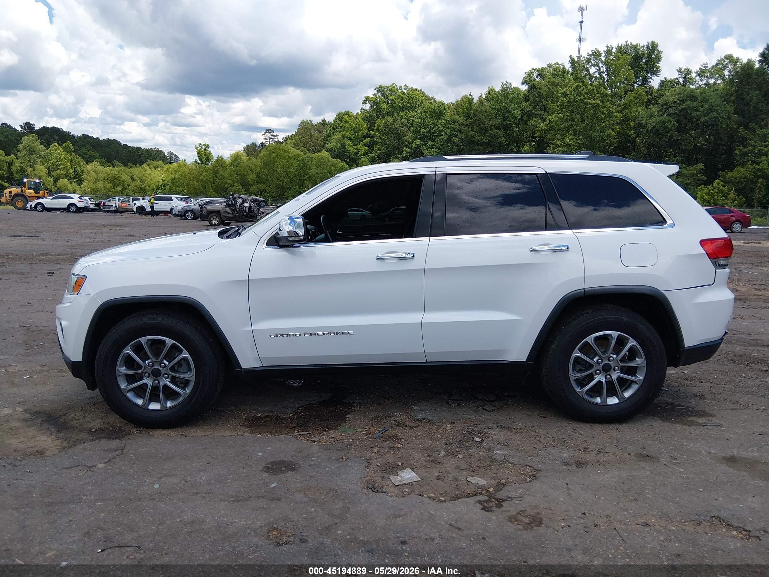 2016 JEEP GRAND CHEROKEE LIMITED