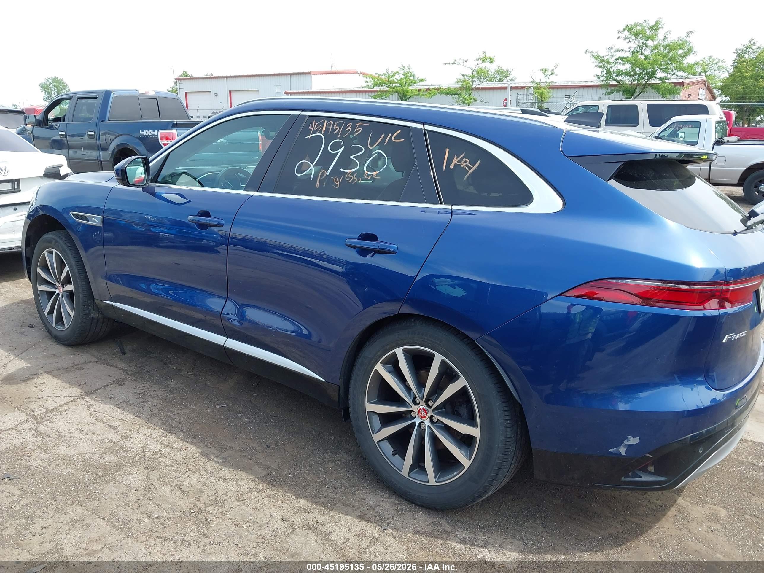 2022 JAGUAR F-PACE S P250 AWD AUTOMATIC