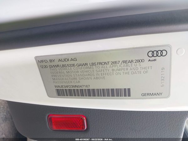 2021 AUDI A6