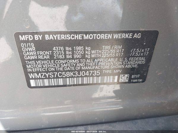 2019 MINI COUNTRYMAN COOPER