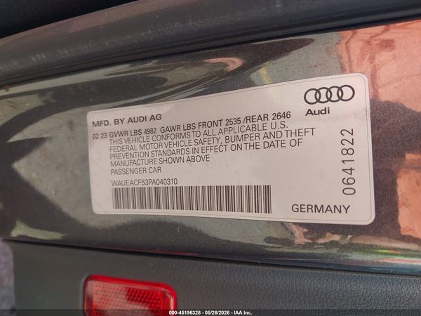 2023 AUDI A5 SPORTBACK