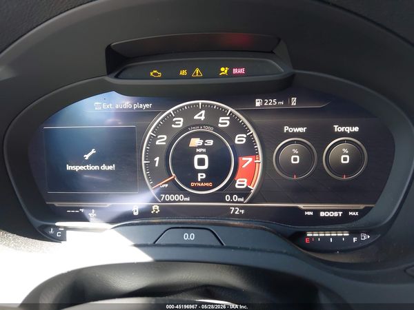 2018 AUDI S3 2.0T PREMIUM PLUS