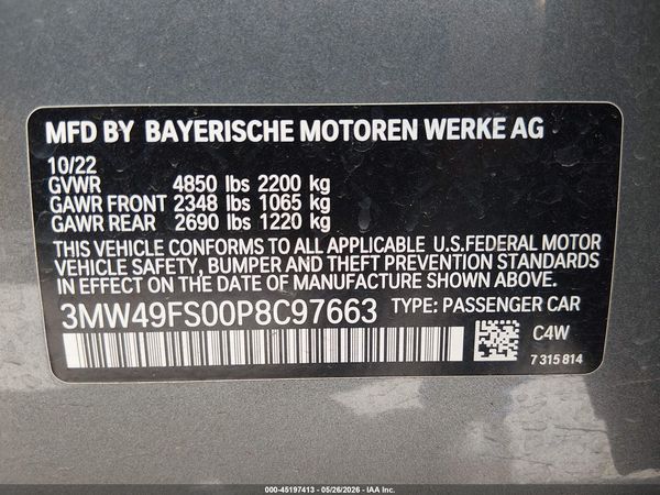 2023 BMW M340I