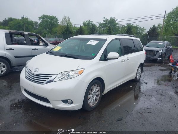 2014 TOYOTA SIENNA LIMITED V6 7 PASSENGER